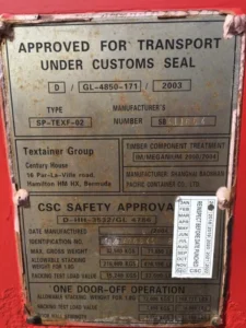 40ft used shipping container open-top