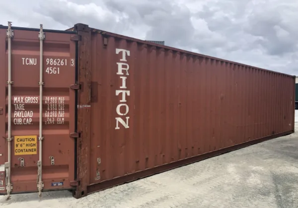 40ft Double Doors Container Storage